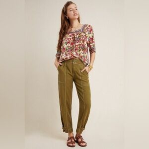 Anthropologie Jackson Tapered Utility Pants Size 2
